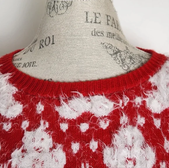 Eyelash Knit Gingerbread Christmas Sweater - Picture 5 of 9